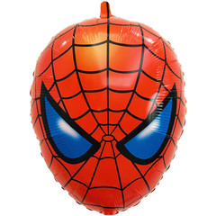 Воздушный шар Фигура, Голова, Человек Паук 56 см