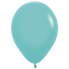 Воздушный шарик аквамарин без рисунка
