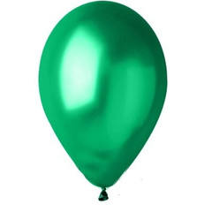 Воздушный шарик изумрудный металлик