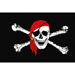 Пиратский флаг из Пиратов Карибского моря