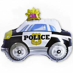 Фольгированный шар-фигура Полицейская машина