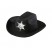 Ковбойская шляпа Шериф черная