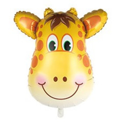 Фольгированный шар Жираф голова большая
