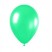 Воздушный шарик зеленый без рисунка