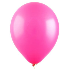 Воздушный шарик розовый без рисунка