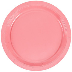 Тарелки Розовые 18см, 8шт