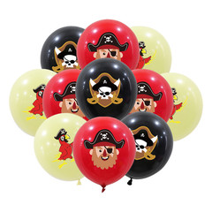 Набор воздушный шариков Пираты карибского моря-2 10шт