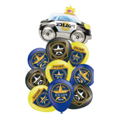 Воздушные шарики Полиция 11шт