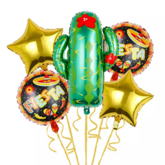 Набор Воздушный шар Мексиканская вечеринка 5шт