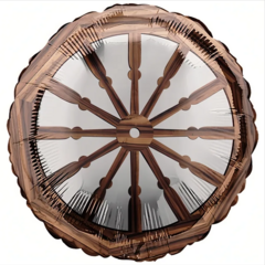 Воздушный шар Колесо телеги 46см