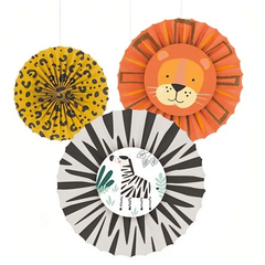 Фант декор Сафари 20-30-40см 6шт