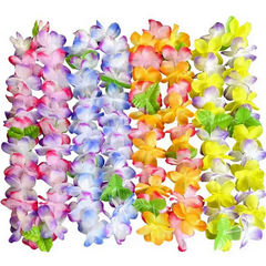 Гавайский набор из 4-х ярких ожерелий