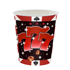 Стаканы 777 Казино 250мл 6шт