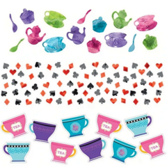 Конфетти Безумное Чаепитие 3 вида 34гр (большая упаковка)