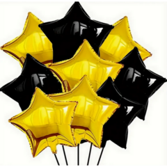 Воздушные шары Звезды Голливуд 9шт 46см