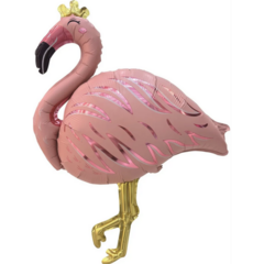 Воздушный шар Фламинго Алиса в стране Чудес 94 см