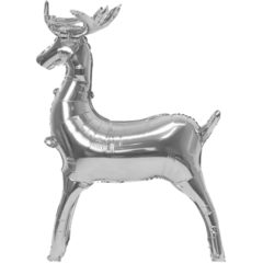 Новогодний воздушный шар 3D Фигура Олень 122 см