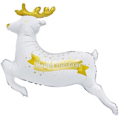 Воздушный шар Фигура Новогодний олень 114 см