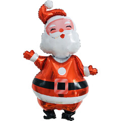 Воздушный шар Фигура Веселый Дед Мороз 119 см