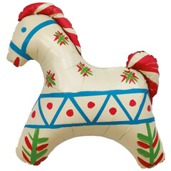 Воздушный шар Лошадка Русский узор 79см