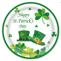 Тарелки на День Святого Патрика 6шт, 18см