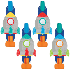 Язык-гудок Космос Ракета 8шт