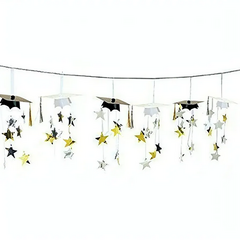 Гирлянда на Выпускной 3,6м Спираль со звездами