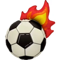 Воздушный Шар Футбольный мяч, Пылающий Гол 69 см