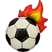 Воздушный Шар Футбольный мяч, Пылающий Гол 69 см