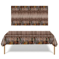 Скатерть Дикий Запад Салун 274х137см