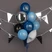 Гирлянда Флажки, серебро 20*30 см*20 шт, 10 м
