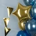 Гирлянда Флажки, золотая 20*30 см*20 шт, 10 м