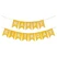 Гирлянда Флажки, Happy Birthday 500 см, 16*12 см