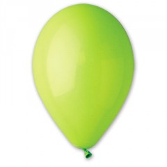 Воздушный шарик салатовый без рисунка