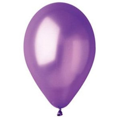 Воздушный шарик фиолетовый металлик