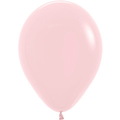 Воздушный шарик Макарунс, Нежно-розовый