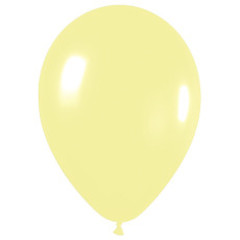 Воздушный шарик Макарунс, Светло-желтый