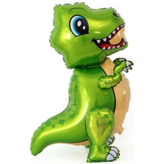 Шар - Ходячая Фигура, Маленький динозавр, Зеленый
