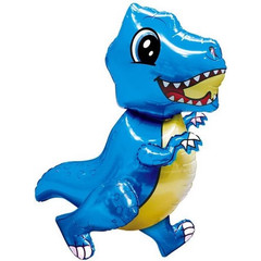 Шар - Ходячая Фигура, Маленький динозавр, Синий