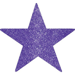 Баннер Звезда фиолетовая