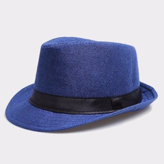 Гангстерская шляпа синяя