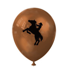 Воздушный шарик Дикий Запад #3