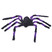 Паук декоративный черно-фиолетовый с гибкими лапками 75см