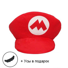 Карнавальная шляпа Супер Марио детская р-р 54